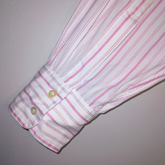 Pink By Thomas Pink Men's Long Sleeve Button Down 100% Cotton - Picture 12 of 15